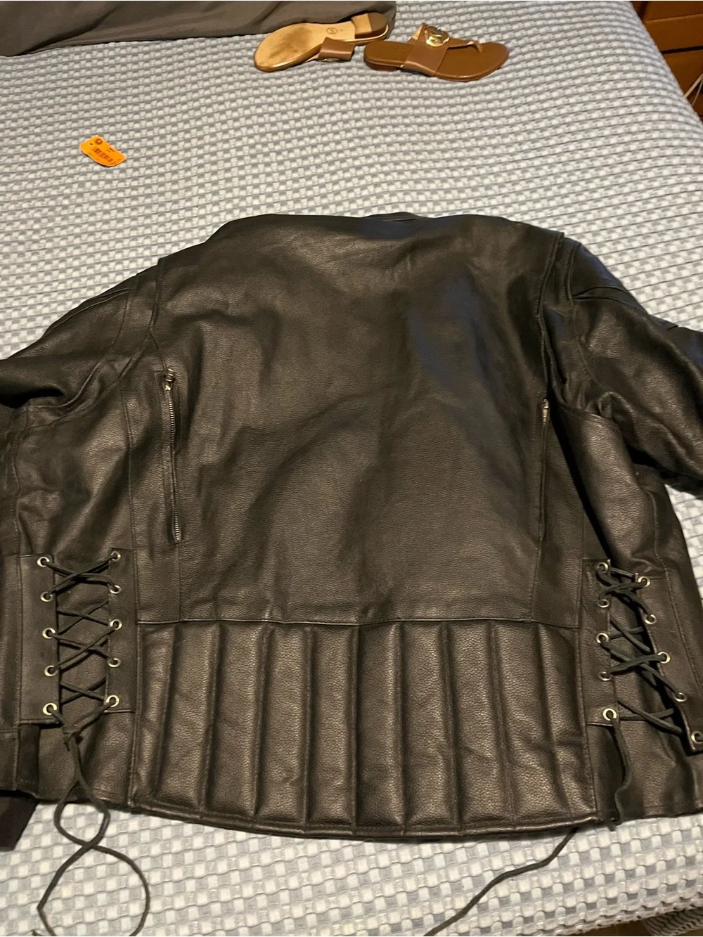 Men's Black Genuine Leather Bomber Jacket
